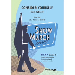         Consider Yourself (From "Oliver") - Lionel Bart / Arr. Øystein S. Heimdal
    