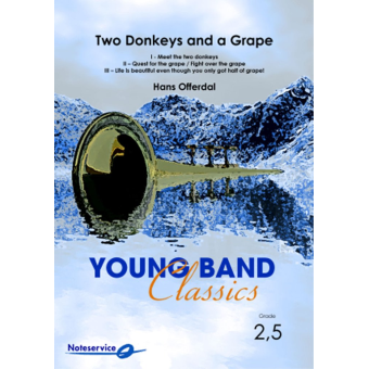 Two Donkeys and a Grape