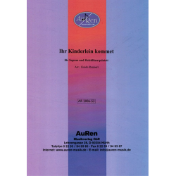         Ihr Kinderlein kommet - Text: Christoph von Schmid Johann Abraham Peter Schulz (1790) / Arr. Guido Rennert
    