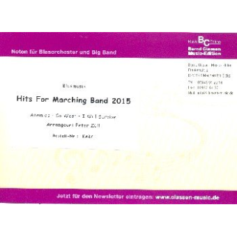 Hits for Marching Band 2015