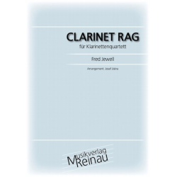         Clarinet Rag - 4 Holzbläser - Fred Jewell / Arr. Josef Jiskra
    