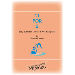         11 For 2 - Klarinette und Altsax
    