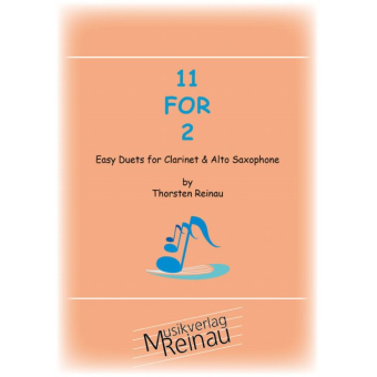 11 For 2 - Klarinette und Altsax