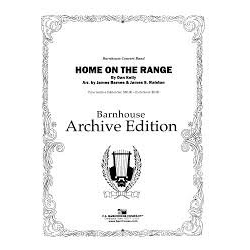         Home On The Range - Traditional / Arr. James Barnes
    