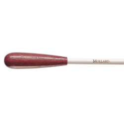         Mollard Taktstock - P Series - 14 inch (ca 35,5 cm) - Wood - white - Purpleheart
    