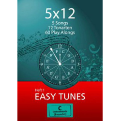         5x12 - Easy Tunes (Heft 1) - Bass-Instrumente in C: Posaune, Bariton, Fagott - Stewart Burgess
    