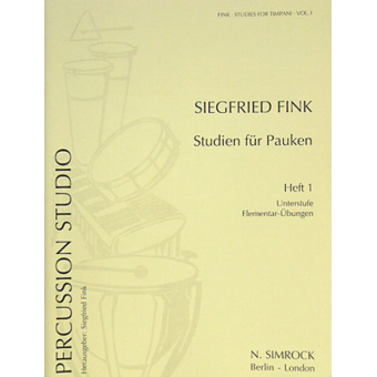 Studien für Pauken 1 - Unterstufe