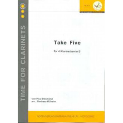         Take Five - Paul Desmond / Arr. Barbara Wilhelm
    