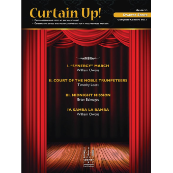 Curtain Up! Concert Starter 1 (c/b)