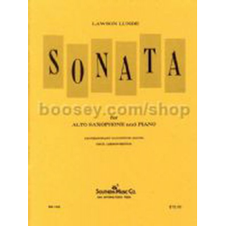         Sonata for Alto-Saxophone and Piano - Lawson Lunde
    
