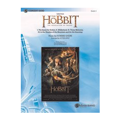         Hobbit Desolation Of Smaug (c/b) - Howard Shore / Arr. Victor Lopez
    