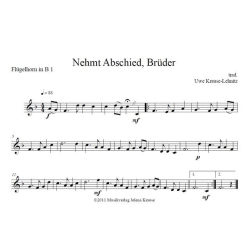         Nehmt Abschied Brüder - Traditional / Arr. Uwe Krause-Lehnitz
    
