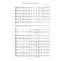         Walzerträume mit Johann Strauss - Johann Strauß / Strauss (Sohn) / Arr. Uwe Krause-Lehnitz
    