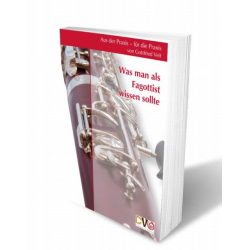        Buch: Was man als Fagottist wissen sollte - Gottfried Veit
    
