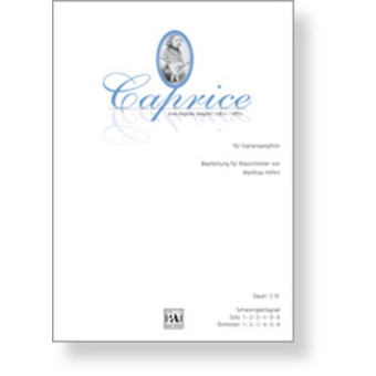 Caprice für Sopransaxophon Solo und Blasorchester