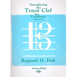         Introducing the Tenor Clef for Trombone - Reginald H. Fink
    