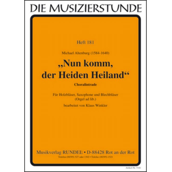 Nun komm, der Heiden Heiland Choralintrade