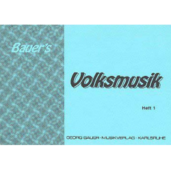         Bauer's Volksmusik Heft 1 - 23 3. Tenorhorn in Bb
    