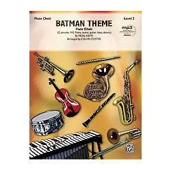         Batman Theme (flute choir) - Neal Hefti / Arr. Calvin Custer
    
