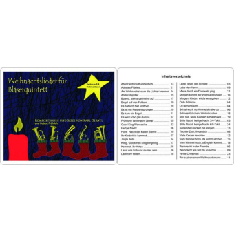 Weihnachtslieder für Bläserquintett (Set)