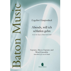         Abends, will ich schlafen gehn - Engelbert Humperdinck / Arr. Jos van de Braak
    