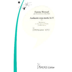         Andante con moto in E (1846) - Fanny Cecile Mendelssohn (Hensel) / Arr. Rudi Spring
    