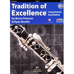         Tradition of Excellence Book 2 - Bb Clarinet - Bruce Pearson
    