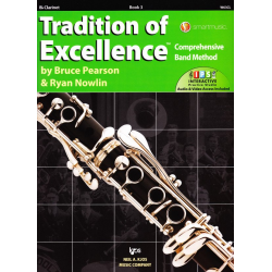         Tradition of Excellence Book 3 - Bb Clarinet - Bruce Pearson
    