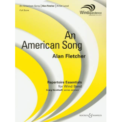         An American Song - Partitur - Alan Fletcher
    