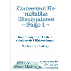         Festlich Konzertant Folge 1 - Traditional / Arr. Norbert Studnitzky
    