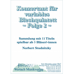         Festlich Konzertant Folge 2 - Traditional / Arr. Norbert Studnitzky
    