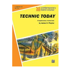         Technic Today, Part 3 - 09 E-flat Baritone Saxophone - James D. Ployhar
    