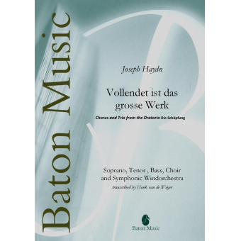 Vollendet ist das grosse Werk