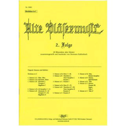         Alte Bläsermusik Heft 2 (5. Stimme C) Bariton, Posaune, Fagott, Tuba - Franz Bummerl
    
