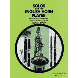         Solos for the English Horn Player - P. Thomas
    