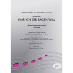         Was ich dir sagen will - Udo Jürgens / Arr. Peter Riese
    