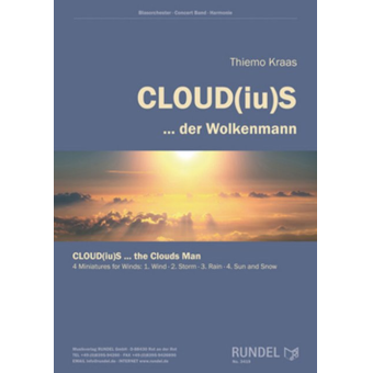 Cloud(iu)s ... der Wolkenmann - Cloudius ... der Wolkenmann / ... the Clouds Man - 4 Miniatures for Winds