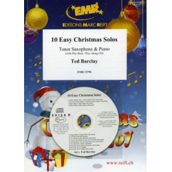         10 Easy Christmas Solos - Ted Barclay / Arr. Ted Barclay
    