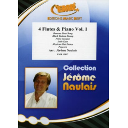         4 Flutes & Piano Vol. 1 - Jérôme Naulais / Arr. Jérôme Naulais
    