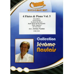         4 Flutes & Piano Vol. 5 - Jérôme Naulais / Arr. Jérôme Naulais
    