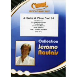         4 Flutes & Piano Vol. 10 - Jérôme Naulais / Arr. Jérôme Naulais
    