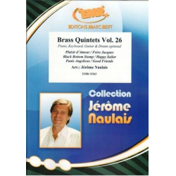        Brass Quintets Vol. 26 - Jérôme Naulais / Arr. Jérôme Naulais
    