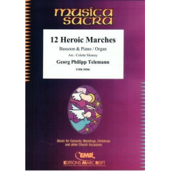         12 Heroic Marches - Georg Philipp Telemann / Arr. Colette Mourey
    
