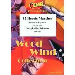         12 Heroic Marches - Georg Philipp Telemann / Arr. Jan Valta
    