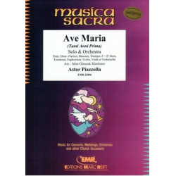         Ave Maria - Astor Piazzolla / Arr. John Glenesk Mortimer
    