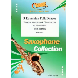         3 Romanian Folk Dances - Bela Bartok / Arr. Colette Mourey
    