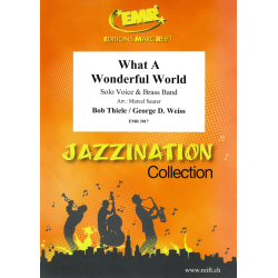         What A Wonderful World - George David Weiss & Bob Thiele / Arr. Marcel Saurer
    