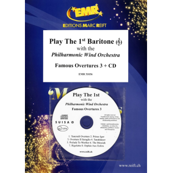 Play The 1st Baritone With The Philharmonic Wind Orchestra: Famous Overtures 3