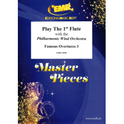         Play The 1st Flute With The Philharmonic Wind Orchestra: Famous Overtures 3 - Diverse
    