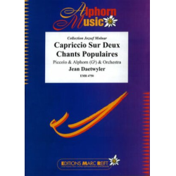        Capriccio Sur Deux Chants Populaires - Jean Daetwyler
    